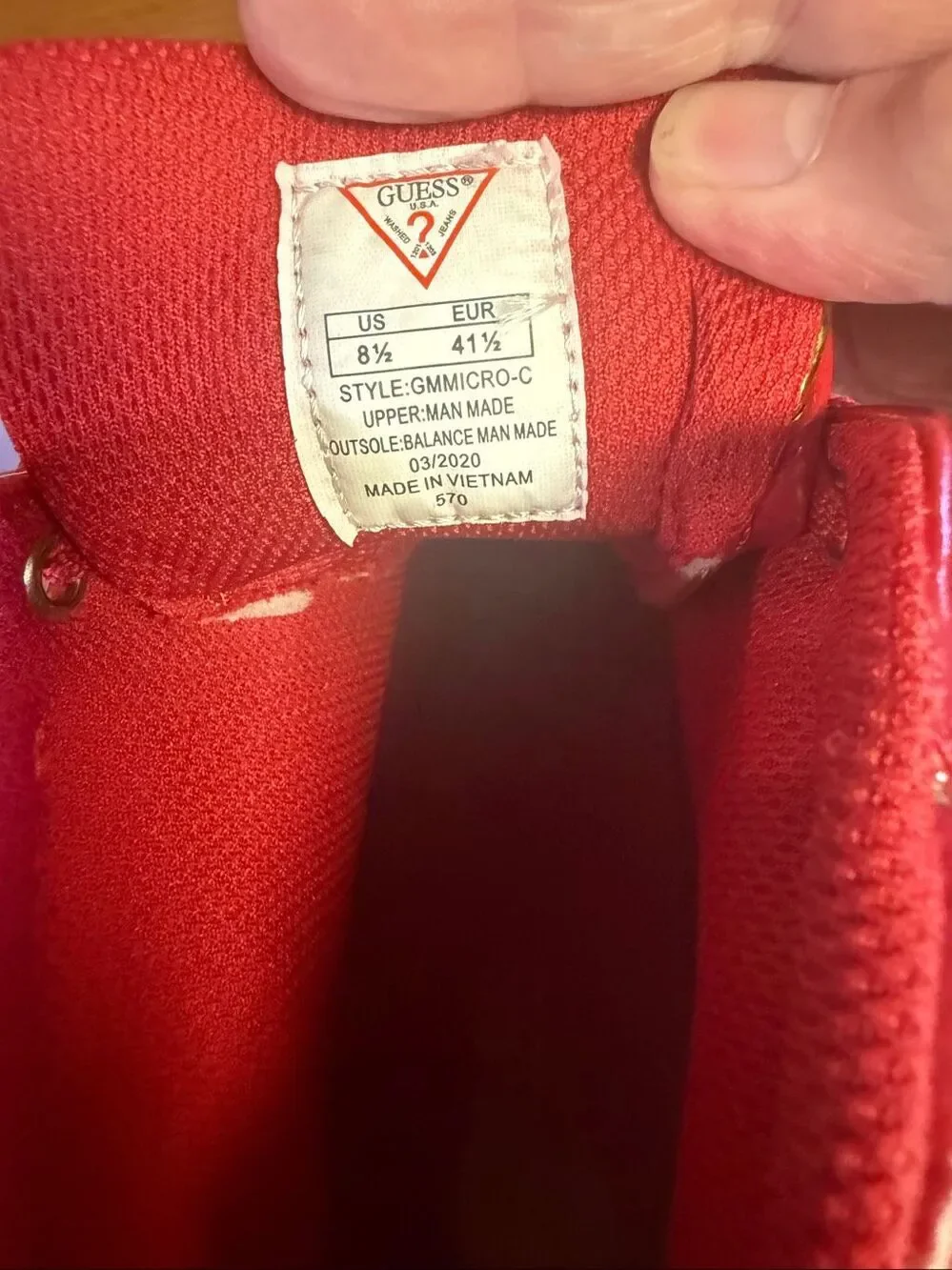 Guess men’s gmmicro